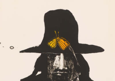 Indian with Butterfly, 1975