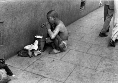 Child beggar, from Shanghai 1949: The End of an Era, 1949
